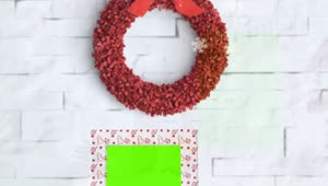 圣诞节精美相框 模板 绿幕抠像视频素材 12免费下手机特效图片